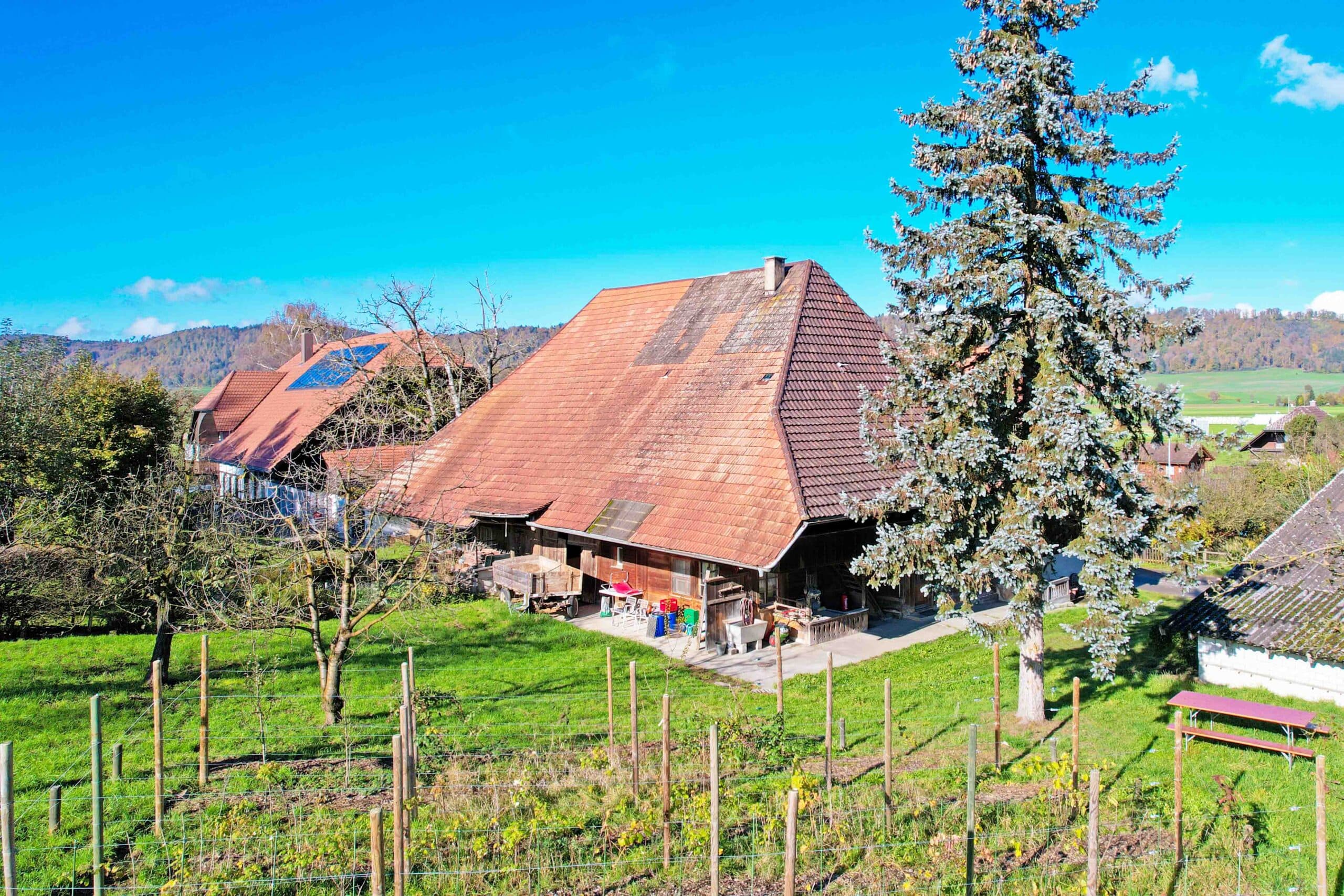 Bauernhäuser mit Bauland